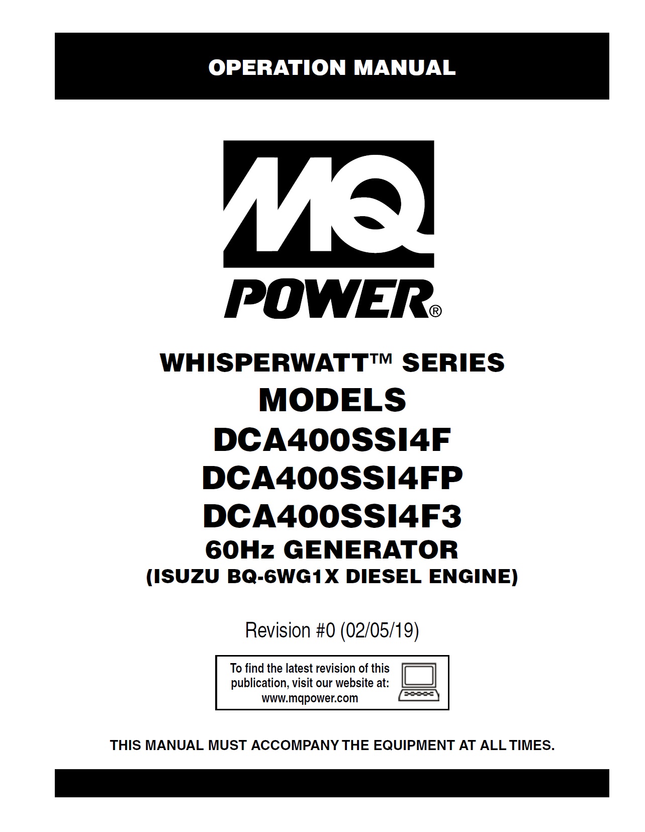 Generators-portable-whisperwatt-DCA400SSI4F-series-rev-0-60hz-op-manual